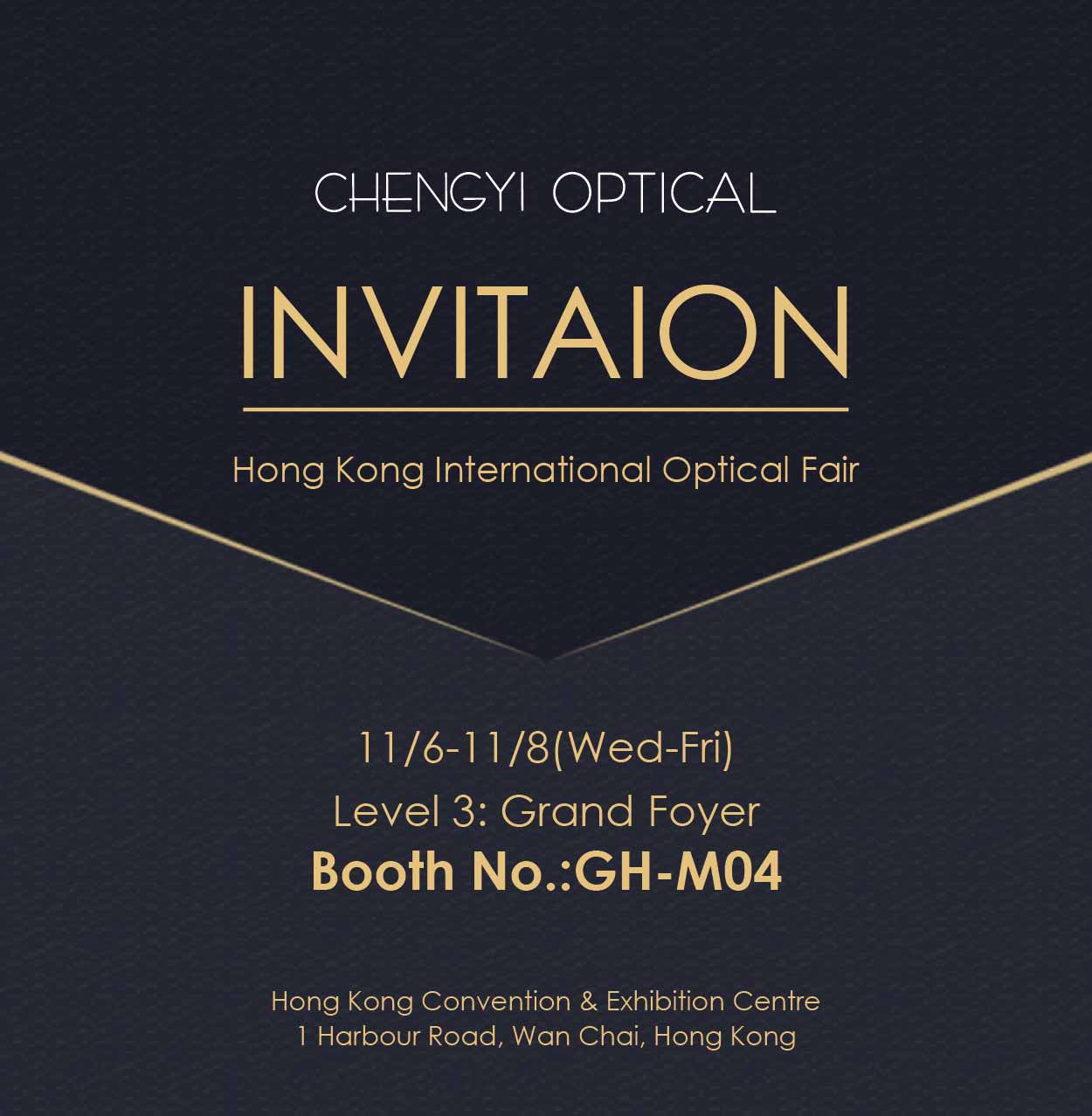 Hong kong Optical Fair-CHENGYI OPTICAL