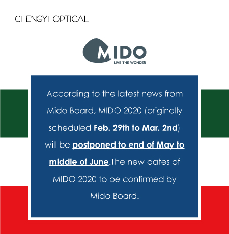 CHENG YI OPTICAL-MIDO2020