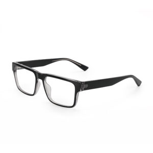 Structured Square shape TR90 Eyewear – Simple Design with Bold Side Temples#220649001